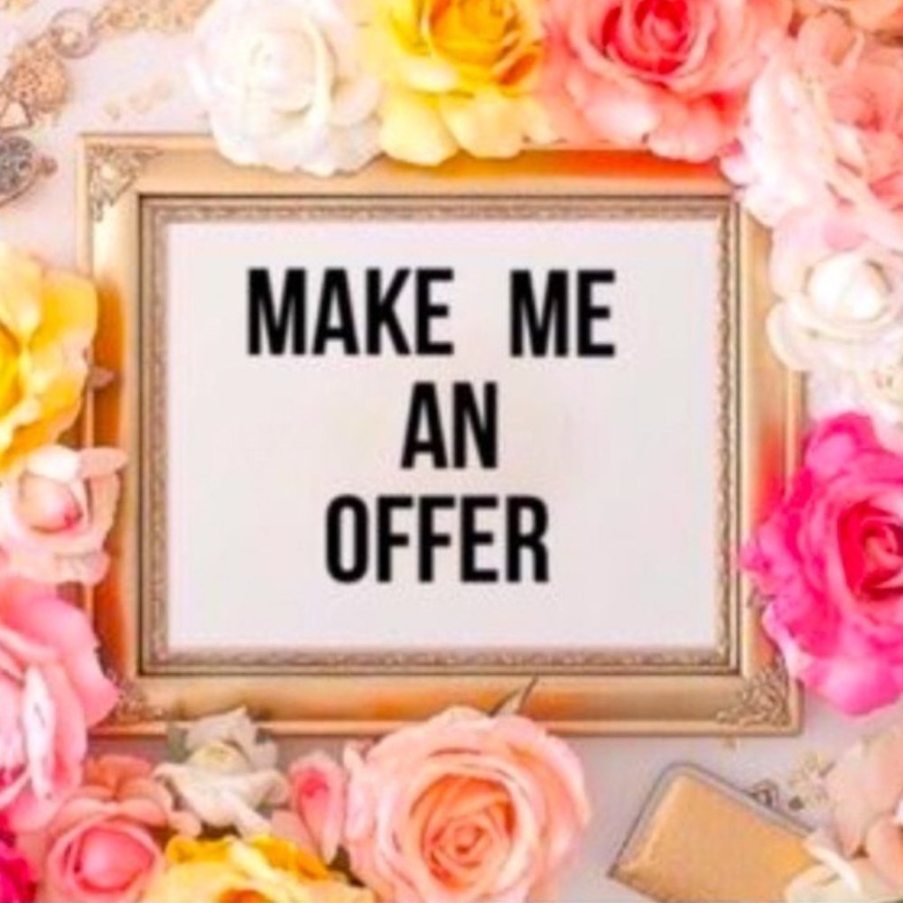 Reasonable offers welcome 🦋